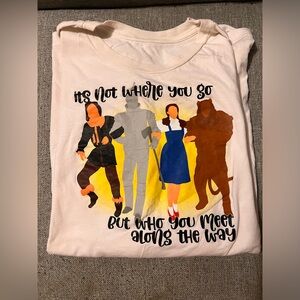 Plus Size Women’s 3X Large Canvas Bella Tshirt. Wizard Of Oz. It’s Not Where You